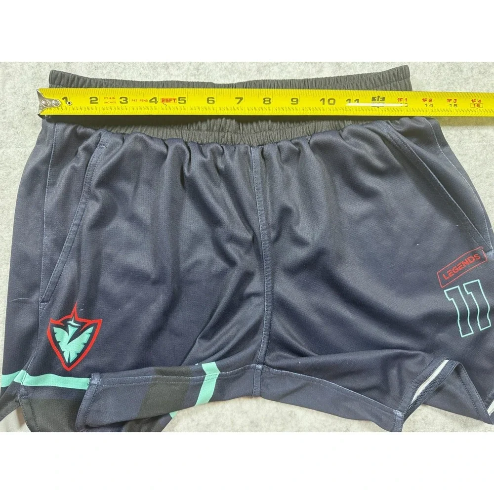 Legends Shorts Mens Small Blue 6 Inch Running Colorblock Cityside Lax